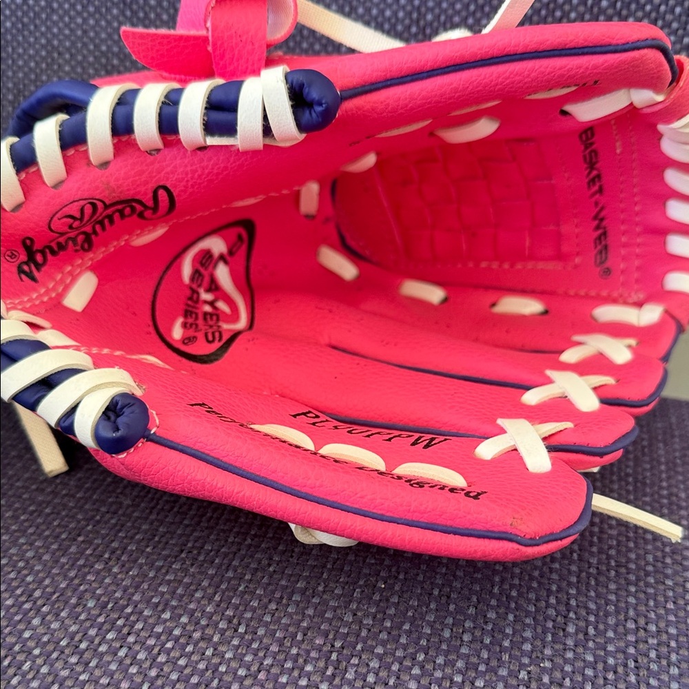 Rawlings Vibrant Pink Baseball Glove